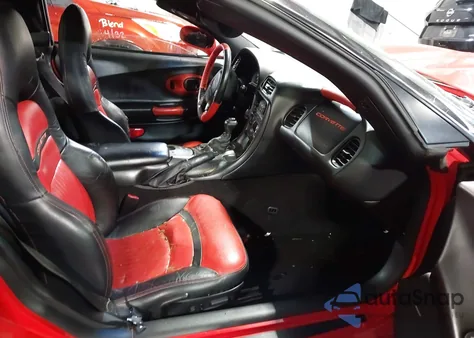 2002 Chevrolet Corvette z USA, uszkodzony, nr VIN 1G1YY32G225118721